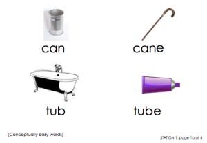 Silent -e Syllable Type