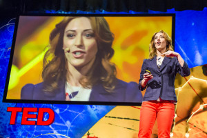 screenshot of Kelly McGonigal's TED talk about stress