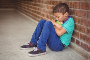 child upset at school because of his learning challenges