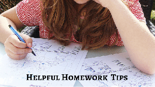 helpful homework tips
