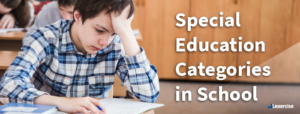 Special Education Categories in School - Lexercise