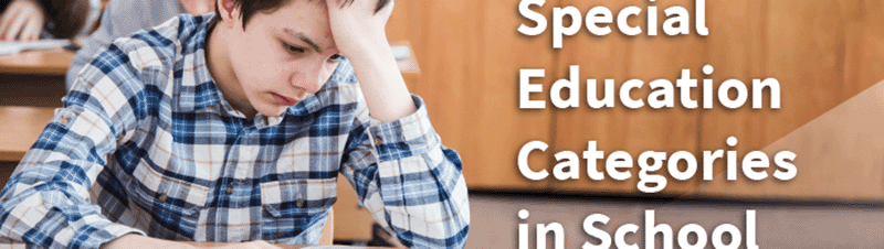 Special Education Categories in School