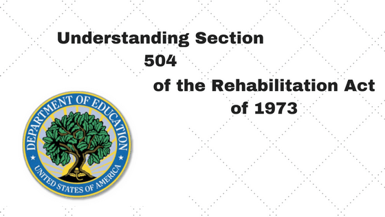 Understanding Section 504