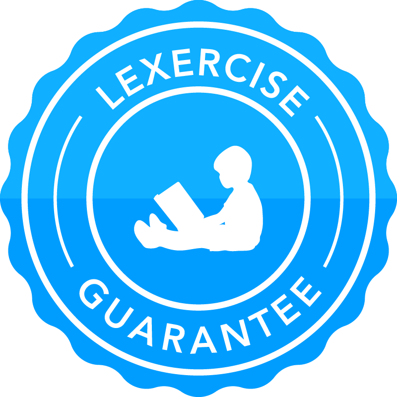 Lexercise Guarantee Logo